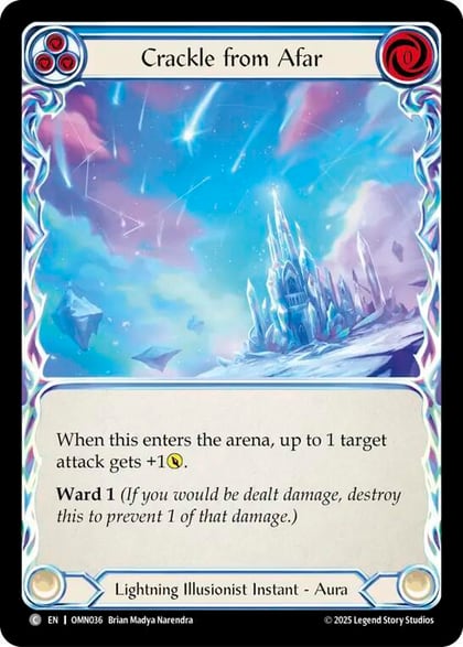 Crackle From Afar, Omens of the Third Age OMN036