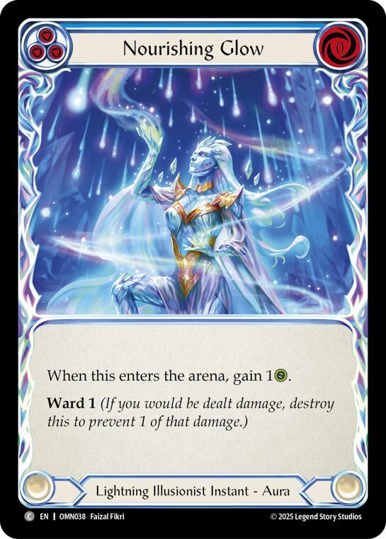 Nourishing Glow (Blue), Omens of the Third Age OMN038