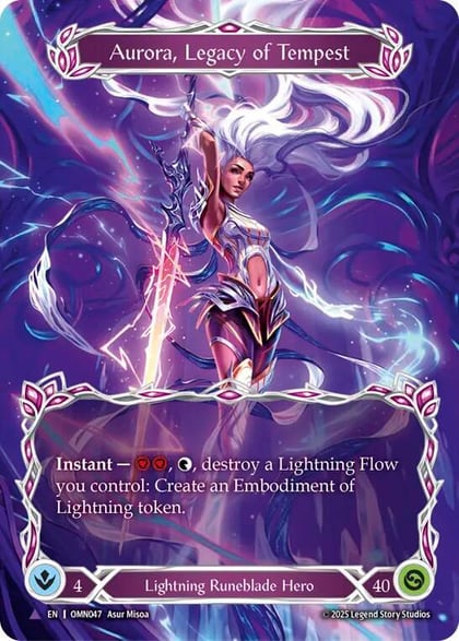 Aurora, Legacy of Tempest (Marvel), Omens of the Third Age OMN047