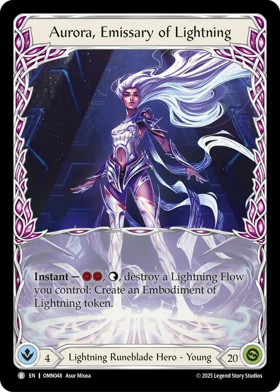 Aurora, Emissary of Lightning, Omens of the Third Age OMN048