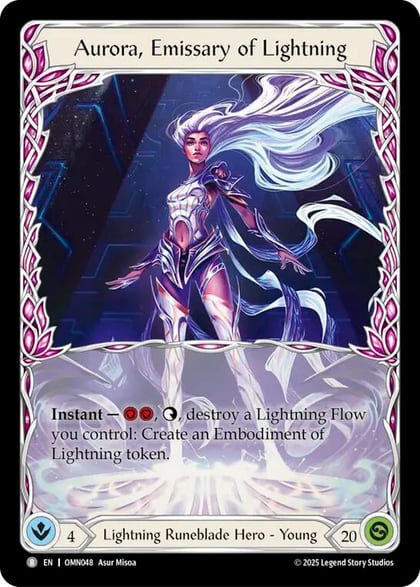 Aurora, Emissary of Lightning, Omens of the Third Age OMN048
