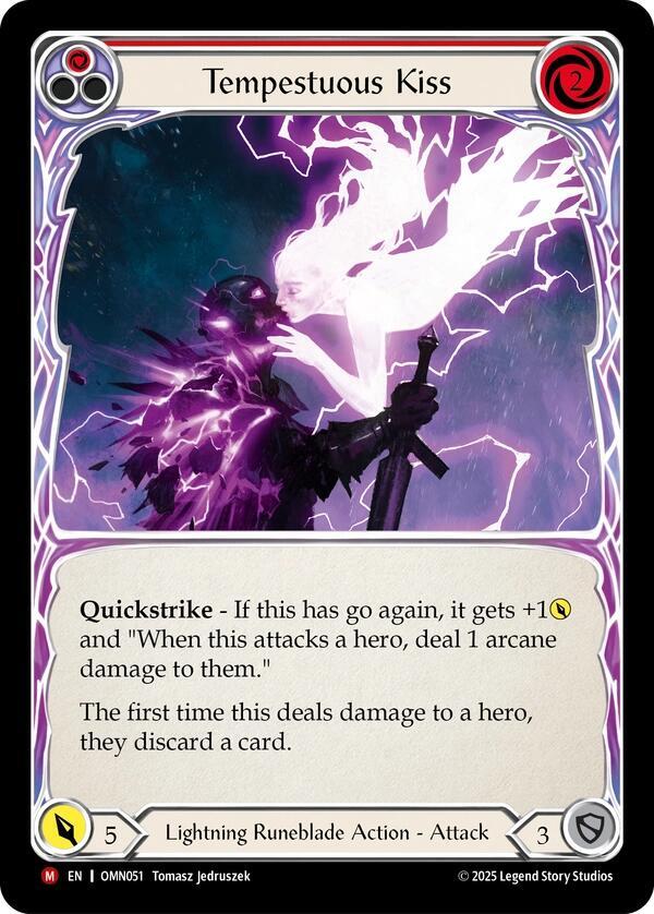 Tempestuous Kiss, Omens of the Third Age OMN051