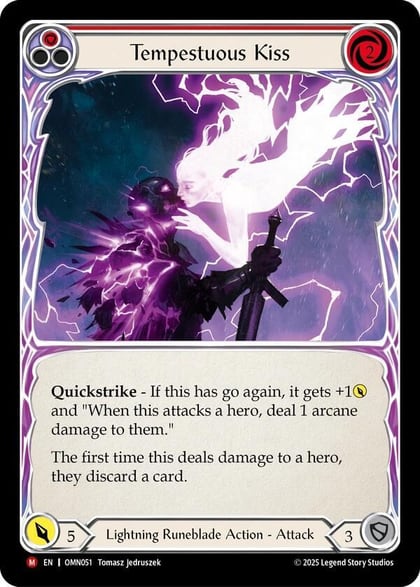 Tempestuous Kiss, Omens of the Third Age OMN051