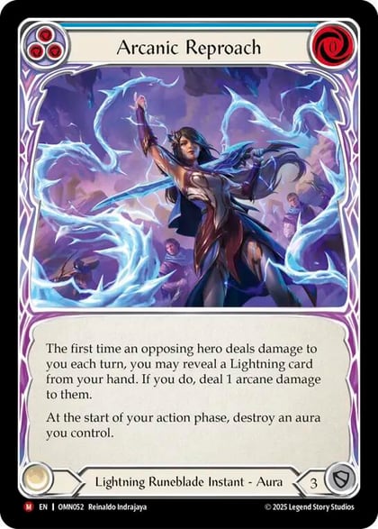 Arcanic Reproach, Omens of the Third Age OMN052