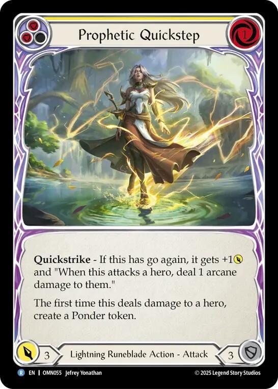 Prophetic Quickstep, Omens of the Third Age OMN055