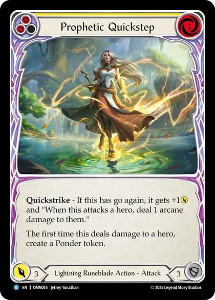 Prophetic Quickstep, Omens of the Third Age OMN055