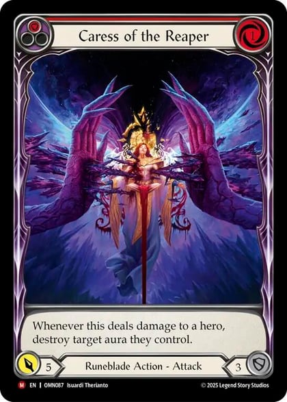 Caress of the Reaper (Extended Art), Omens of the Third Age OMN087