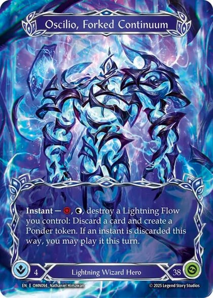 Oscilio, Forked Continuum (Marvel), Omens of the Third Age OMN094