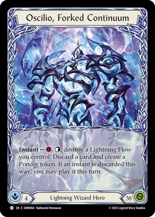Oscilio, Forked Continuum, Omens of the Third Age OMN094
