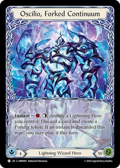 Oscilio, Forked Continuum, Omens of the Third Age OMN094