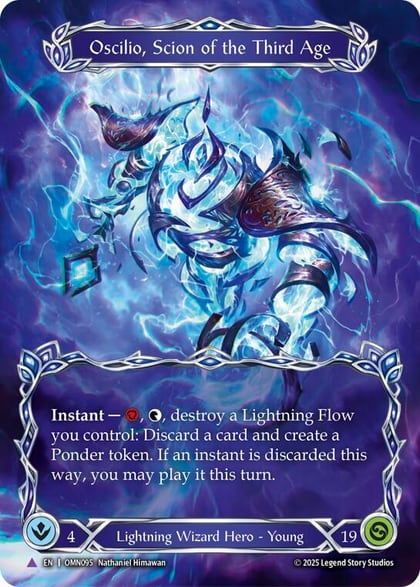Oscilio, Scion Of The Third Age (Marvel), Omens of the Third Age OMN095