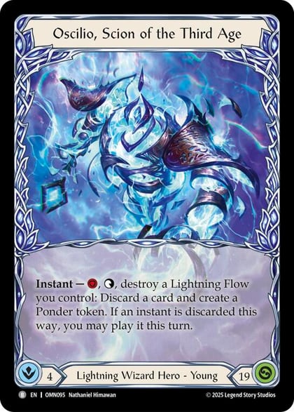 Oscilio, Scion Of The Third Age, Omens of the Third Age OMN095