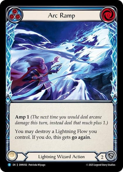 Arc Ramp (Blue), Omens of the Third Age OMN102