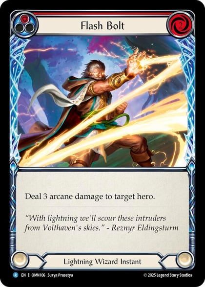 Flash Bolt (Red), Omens of the Third Age OMN106