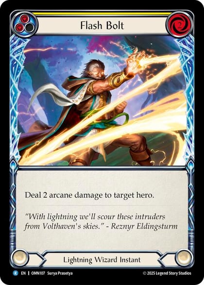 Flash Bolt (Yellow), Omens of the Third Age OMN107