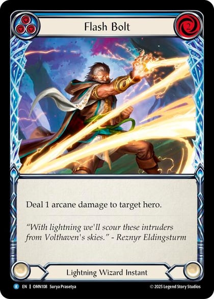 Flash Bolt (Blue), Omens of the Third Age OMN108
