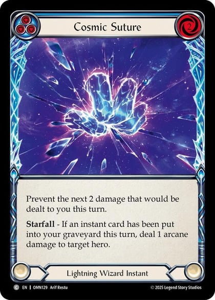 Cosmic Suture (Blue), Omens of the Third Age OMN129