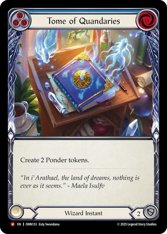 Tome of Quandaries, Omens of the Third Age OMN133