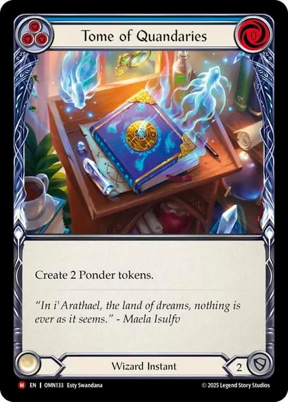 Tome of Quandaries, Omens of the Third Age OMN133