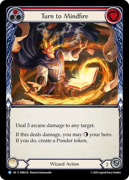 Turn to Mindfire, Omens of the Third Age OMN136