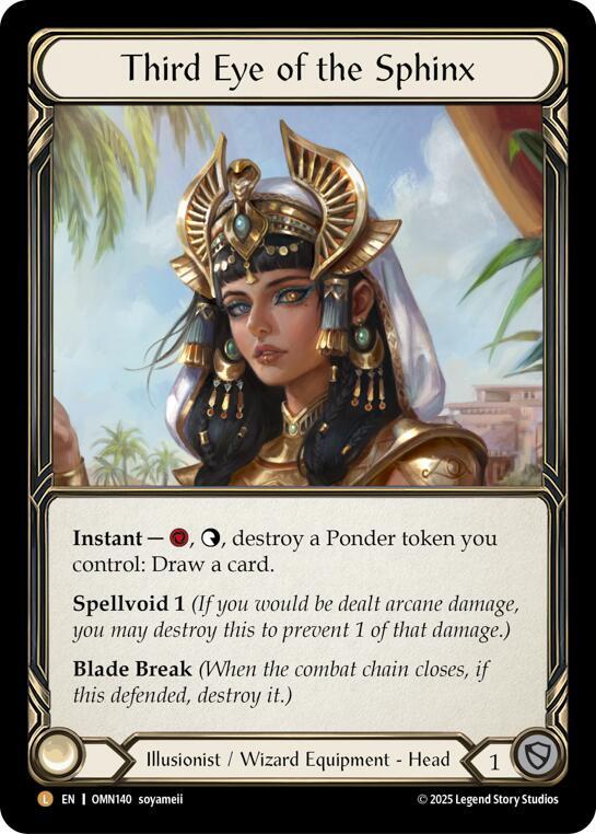 Third Eye of the Sphinx, Omens of the Third Age OMN140