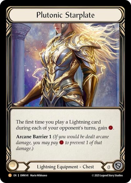 Plutonic Starplate, Omens of the Third Age OMN141