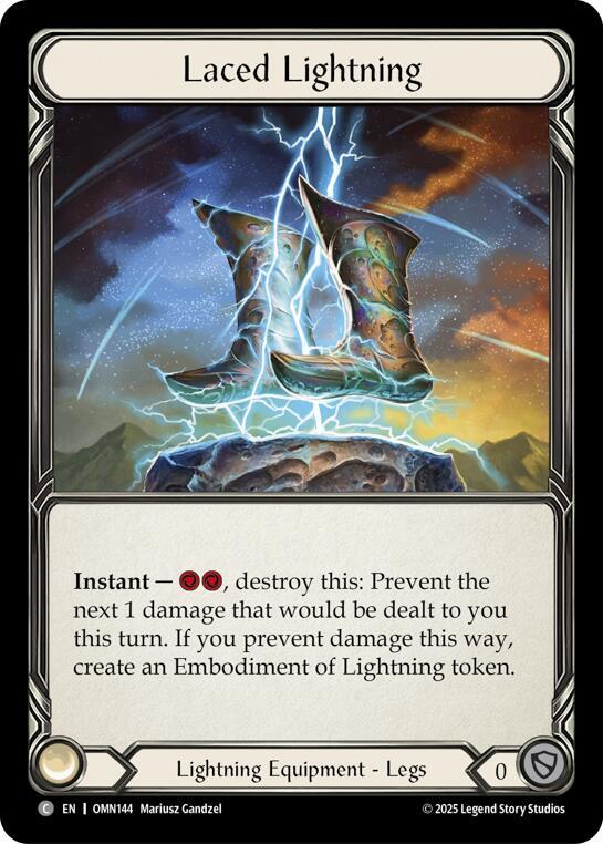 Laced Lightning, Omens of the Third Age OMN144