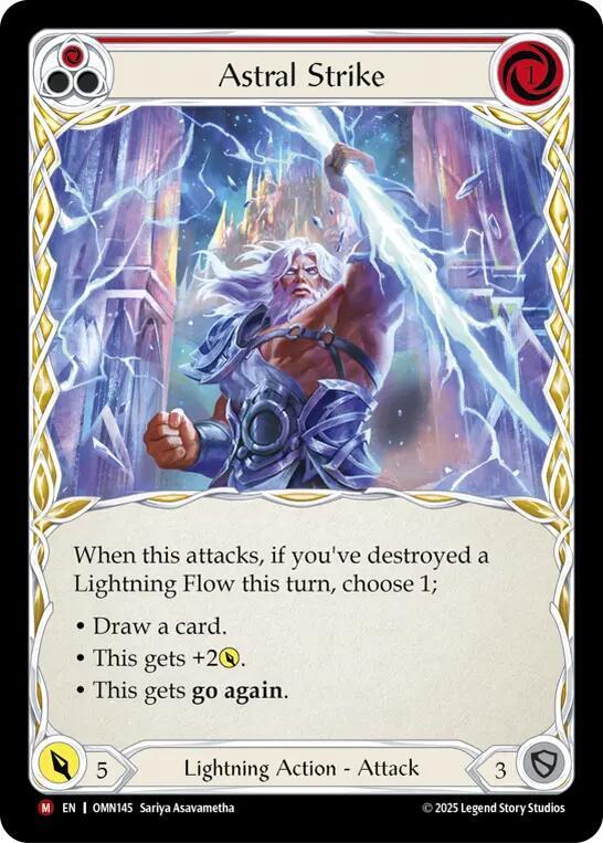 Astral Strike, Omens of the Third Age OMN145