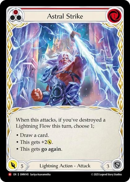 Astral Strike, Omens of the Third Age OMN145