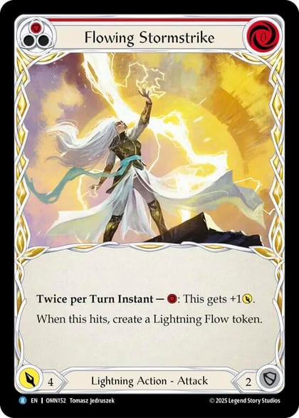 Flowing Stormstrike, Omens of the Third Age OMN152