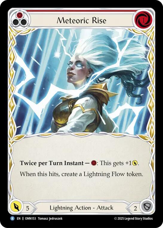 Meteoric Rise, Omens of the Third Age OMN153
