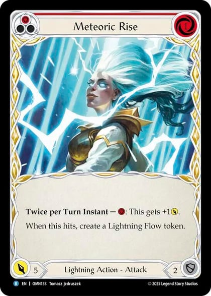 Meteoric Rise, Omens of the Third Age OMN153
