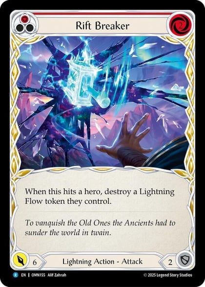 Rift Breaker (Red), Omens of the Third Age OMN155
