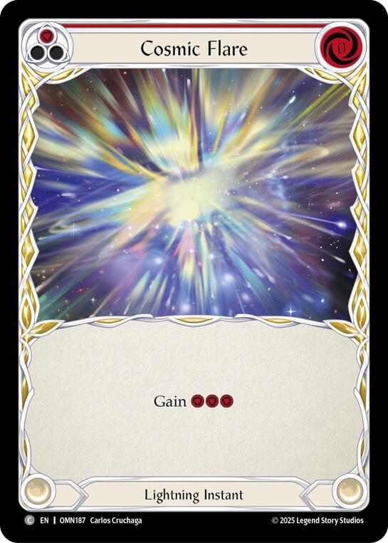 Cosmic Flare (Red), Omens of the Third Age OMN187