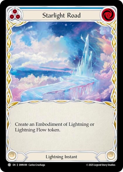 Starlight Road (Blue), Omens of the Third Age OMN189