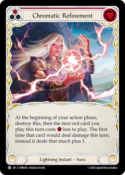 Chromatic Refinement (Red), Omens of the Third Age OMN193