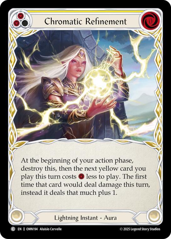 Chromatic Refinement (Yellow), Omens of the Third Age OMN194