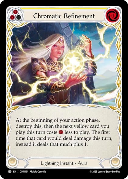 Chromatic Refinement (Yellow), Omens of the Third Age OMN194