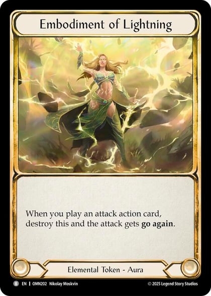 Embodiment Of Lightning, Omens of the Third Age OMN202