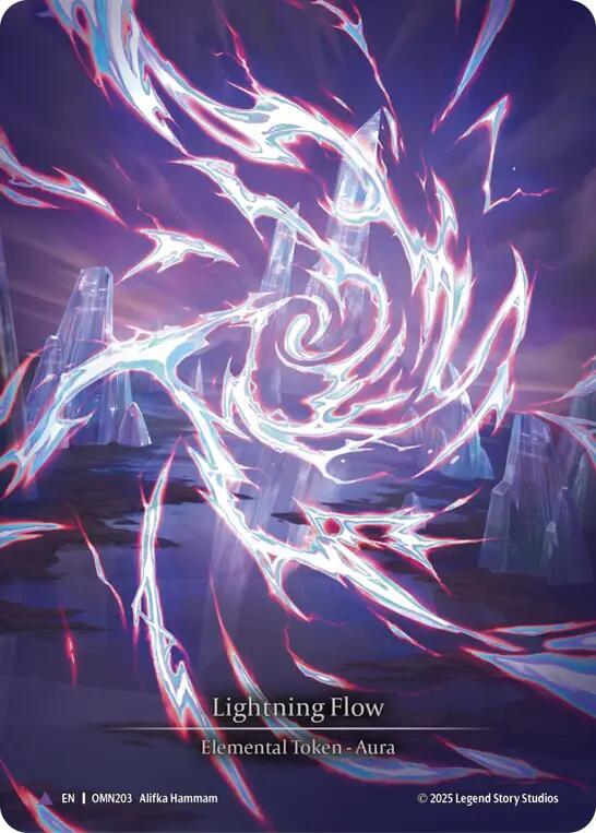 Lightning Flow (C), Omens of the Third Age OMN203