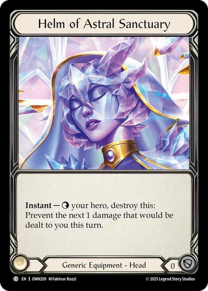 Helm Of Astral Sanctuary, Omens of the Third Age OMN209