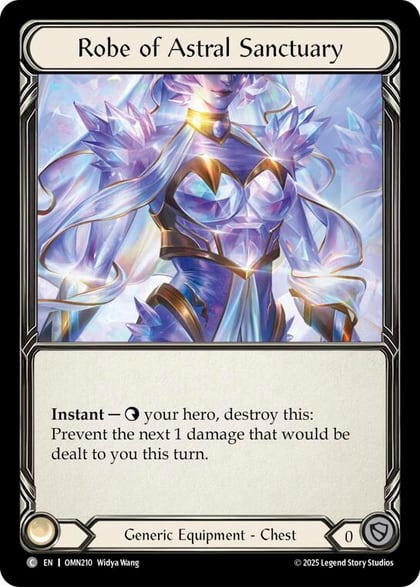 Robe Of Astral Sanctuary, Omens of the Third Age OMN210