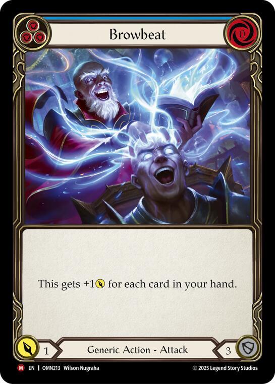 Browbeat (Blue), Omens of the Third Age OMN213