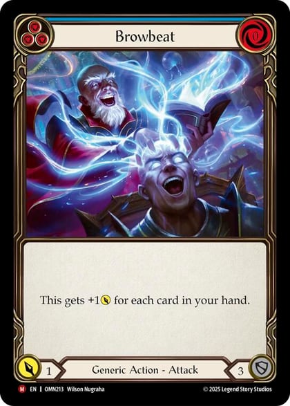 Browbeat (Blue), Omens of the Third Age OMN213