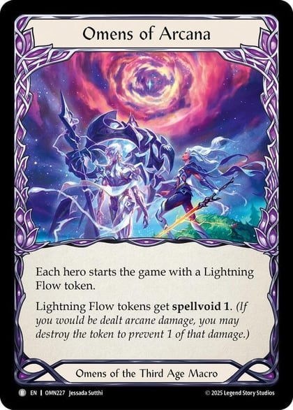 Omens of Arcana, Omens of the Third Age OMN227