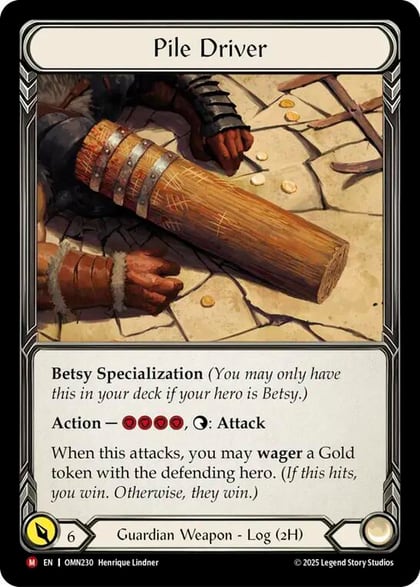 Pile Driver, Omens of the Third Age OMN230