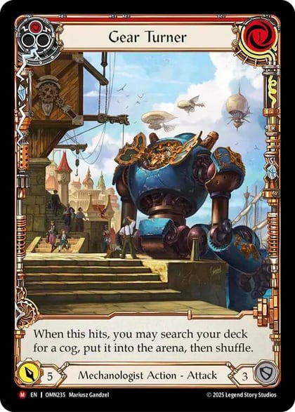 Gear Turner (Extended Art), Omens of the Third Age OMN235