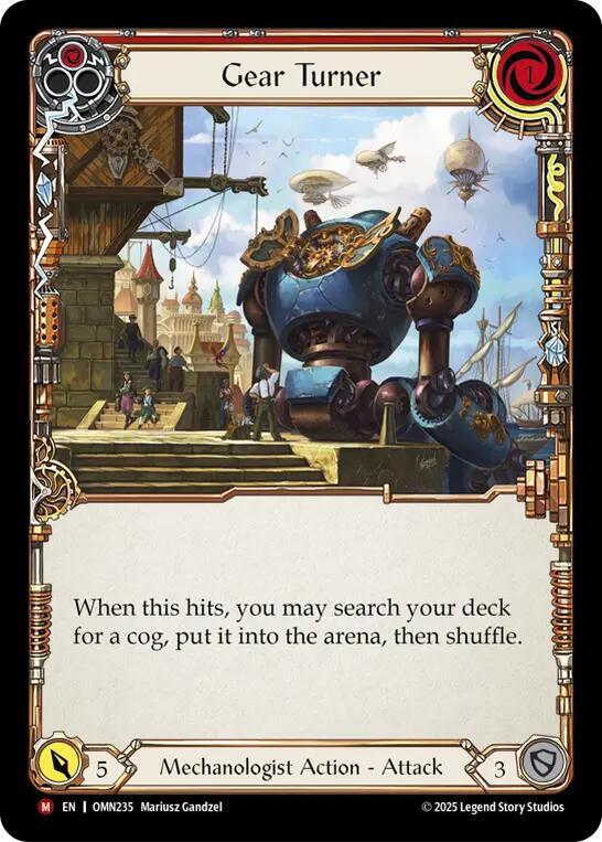 Gear Turner, Omens of the Third Age OMN235