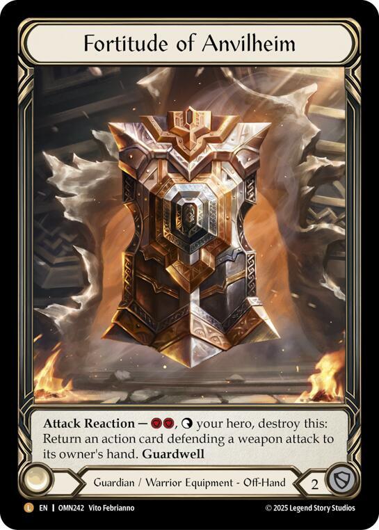 Fortitude Of Anvilheim, Omens of the Third Age OMN242