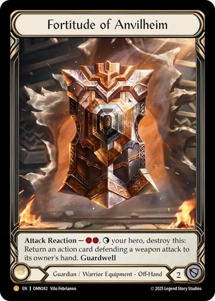 Fortitude Of Anvilheim, Omens of the Third Age OMN242